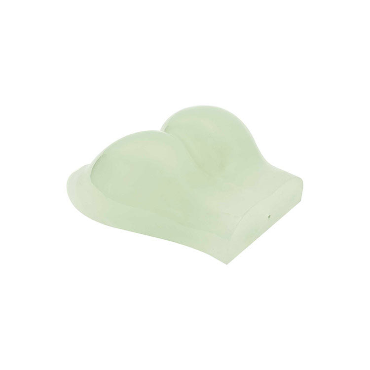 Adam & Eve GLOW IN THE DARK PEEK-A-BOOTY - Glow In Dark Doggy Style Mini Masturbator in soft, glowing texture.