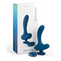 JimmyJane Solis Kyrios - USB Rechargeable Prostate Massager with Remote displayed with packaging and remote.