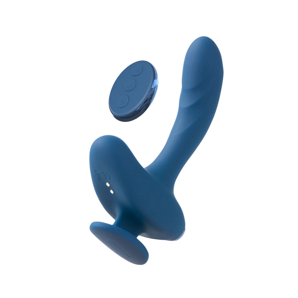 JimmyJane Solis Kyrios -  USB Rechargeable Prostate Massager with Remote, ergonomic design and remote control for enhanced pleasure.