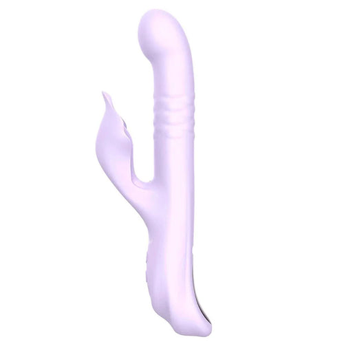 Adam & Eve EVES THROBBER - Lilac 25.4 cm USB Rechargeable Pulsating Rabbit Vibrator for ultimate pleasure.