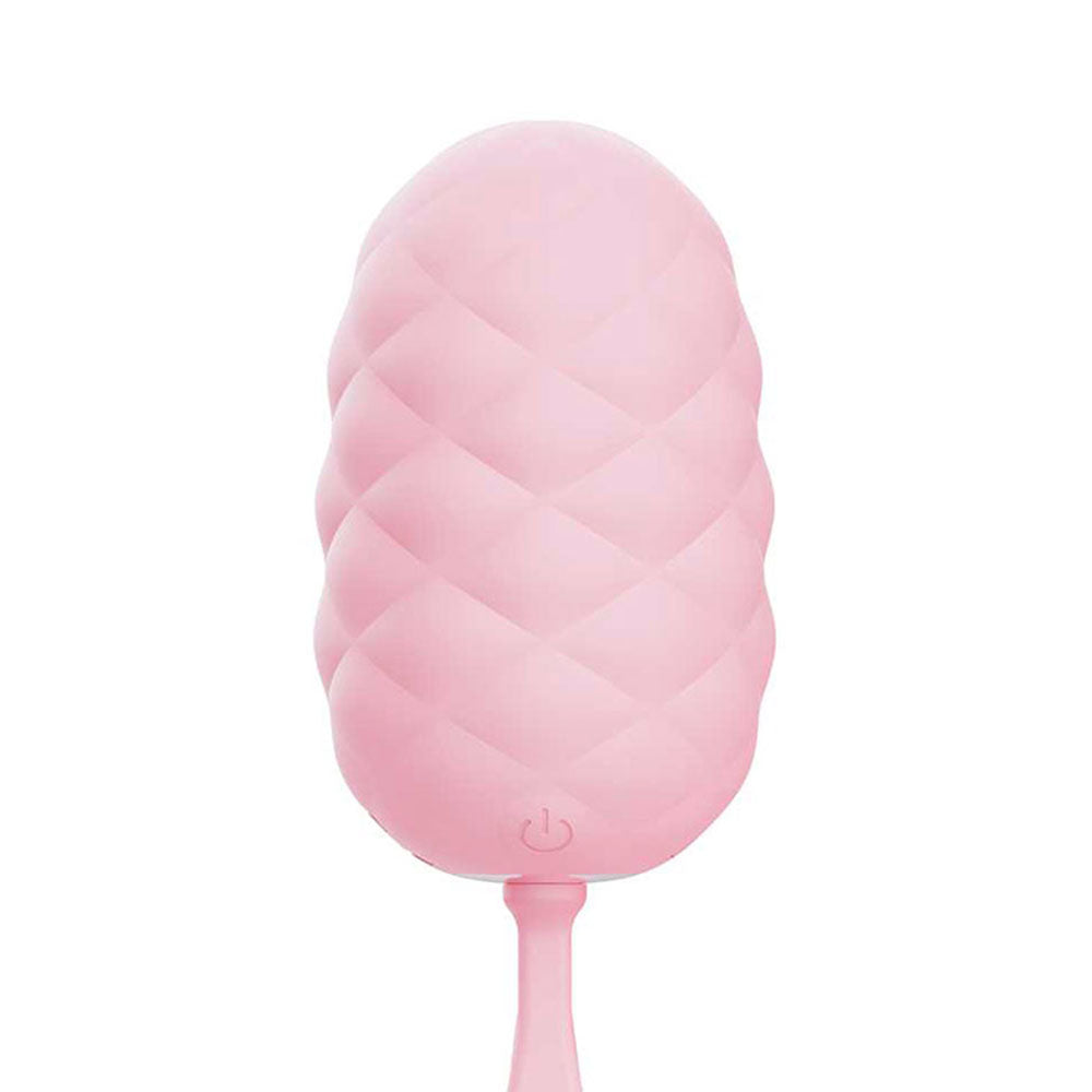 Adam & Eve PILLOW TALK EGG -  USB Rechargeable Vibrating Egg with Wireless Remote Control in pink