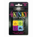 Behind Closed Doors 4 Kinky Sex Dice for couples, a fun kinky sex dice game to enhance intimate play.
