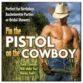 Pin The Pistol On The Cowboy - Hens Party Cowboy Game for birthdays and bachelorette parties