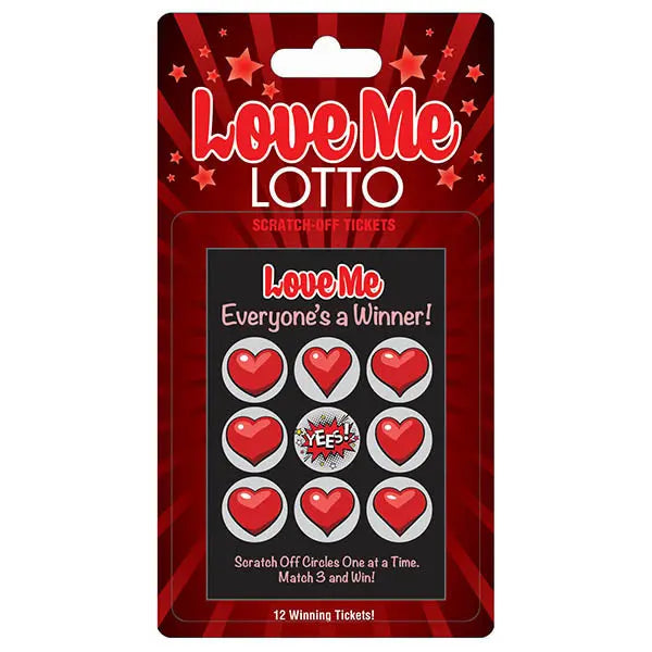 Love Me Lotto - Naughty Scratcher Little Genie Discreet Intimate Essentials.