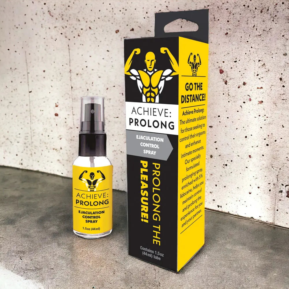 Affordable quality Achieve: Prolong - Ejaculation Control Spray for Men - 29 ml Spray  from Little Genie by Discreet Intimate Essentials with Discreet Delivery 