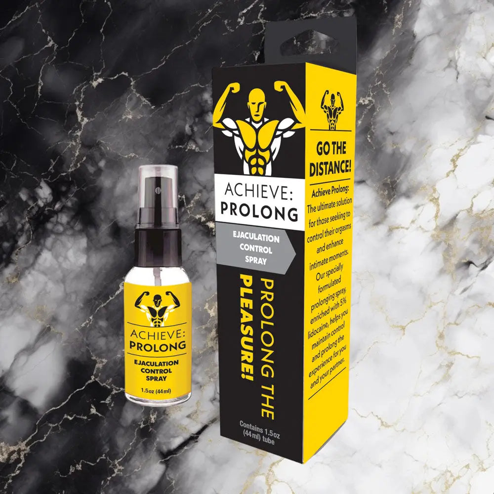 Affordable quality Achieve: Prolong - Ejaculation Control Spray for Men - 29 ml Spray  from Little Genie by Discreet Intimate Essentials with Discreet Delivery 