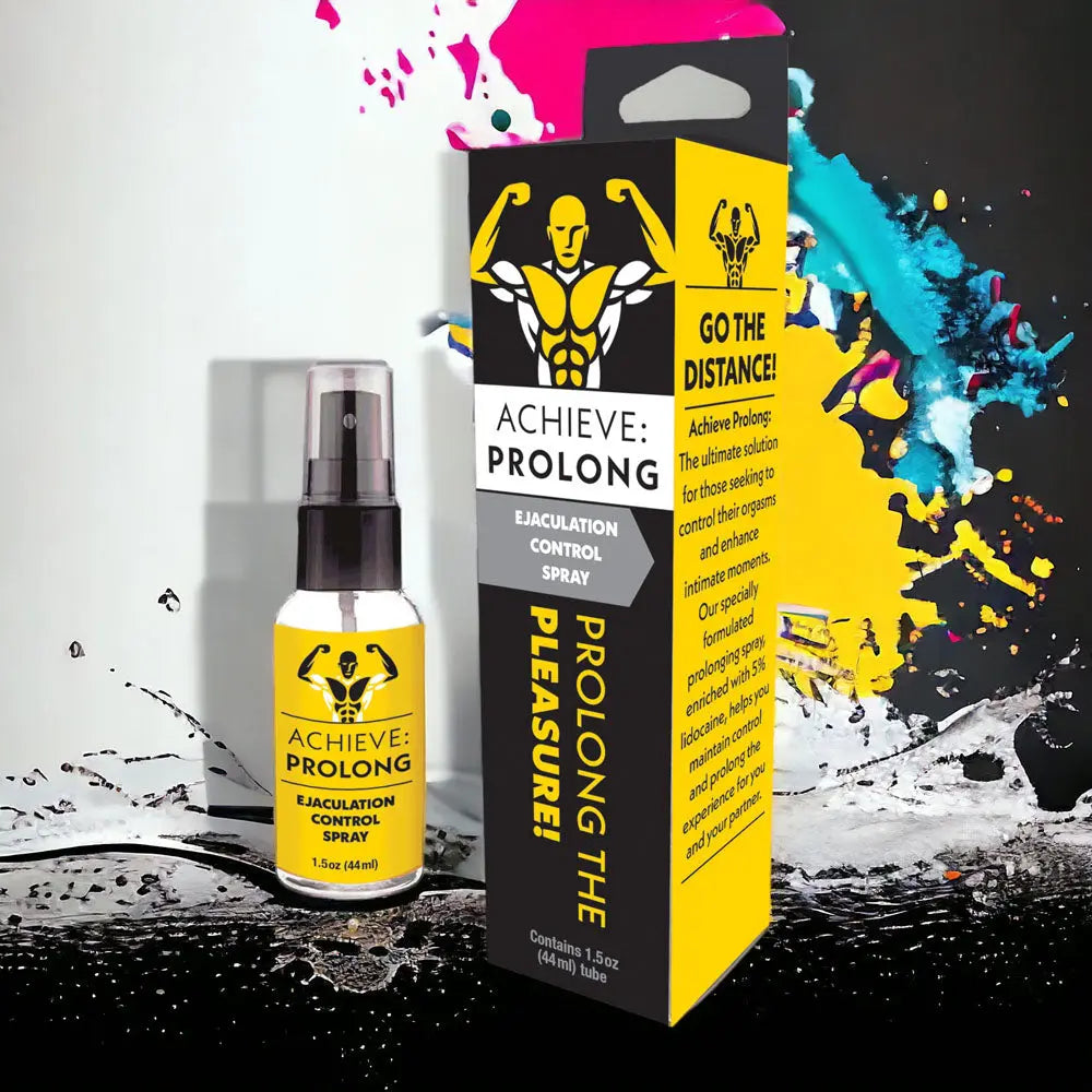 Affordable quality Achieve: Prolong - Ejaculation Control Spray for Men - 29 ml Spray  from Little Genie by Discreet Intimate Essentials with Discreet Delivery 