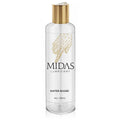 Midas Water Based Lube - Water Based Lubricant - 118 ml Bottle in a clear bottle with a gold cap and logo.