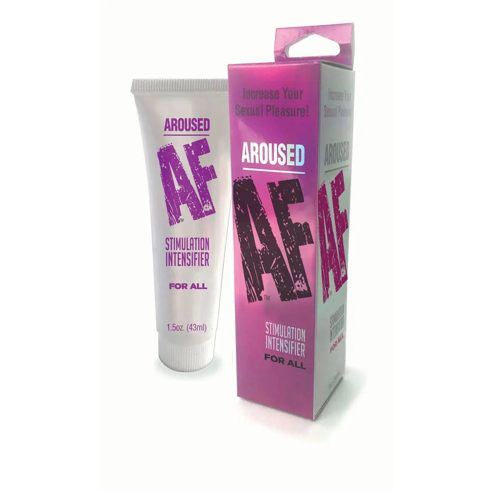Aroused AF - Couples Stimulation Cream - 44 ml (1.5oz) Tube Little Genie Discreet Intimate Essentials.