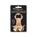 Glitterati Same Penis Forever Bottle Opener - Novelty Bottle Opener on a stylish packaging.