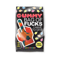 Gummy Bag Of Fucks I Have To Give - Soft & Chewy Sour Gummy Lollies - 64 gram Bag packaging with fun design.