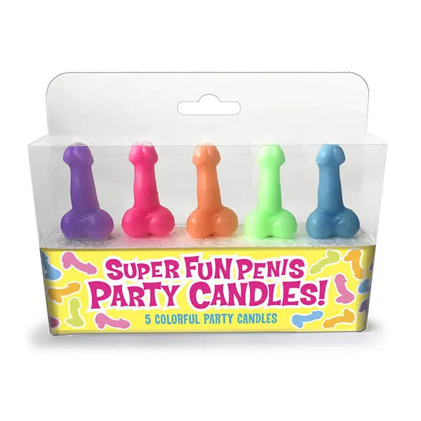 Super Fun Penis Candles - Party Novelty Little Genie Discreet Intimate Essentials.