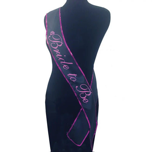 Bride-To-Be Sash -  Hens Party Sash Little Genie Discreet Intimate Essentials.