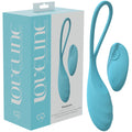 LOVELINE Passion -  -  USB Rechargeable Vibrating Egg with Wireless Remote in blue packaging with remote control.