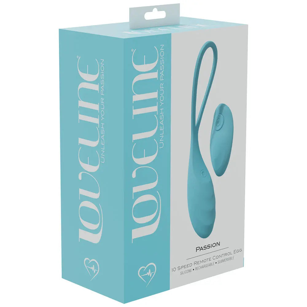 LOVELINE Passion -  -  USB Rechargeable Vibrating Egg with Wireless Remote Shots Toys Discreet Intimate Essentials.