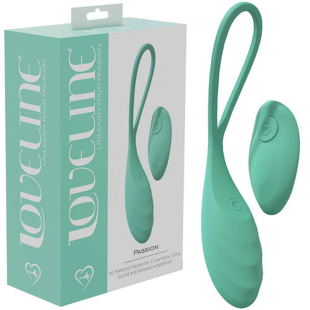 LOVELINE Passion -  -  USB Rechargeable Vibrating Egg with Wireless Remote, perfect for intimate essentials for her.