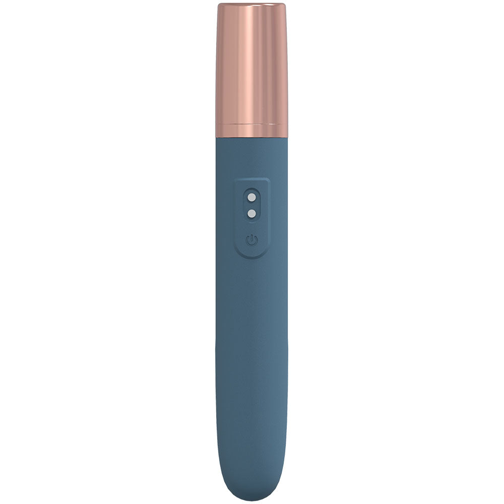 LOVELINE The Traveler -  -  17.6 cm USB Rechargeable Vibrator with Lube Applicator.