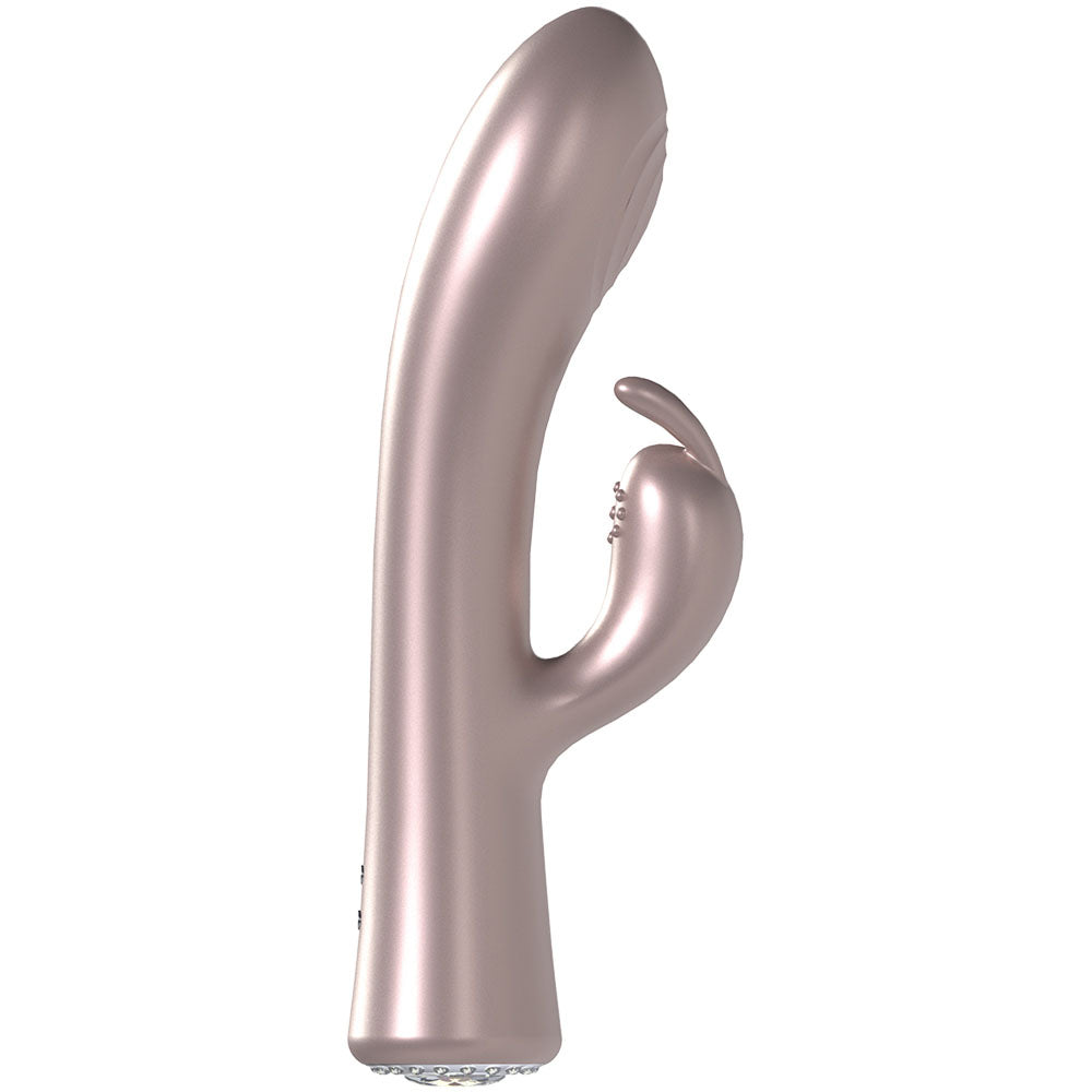 LOVELINE La Perla I -  - Pearlescent  19.2 cm USB Rechargeable Rabbit Vibrator providing intense pleasure with dual motors.
