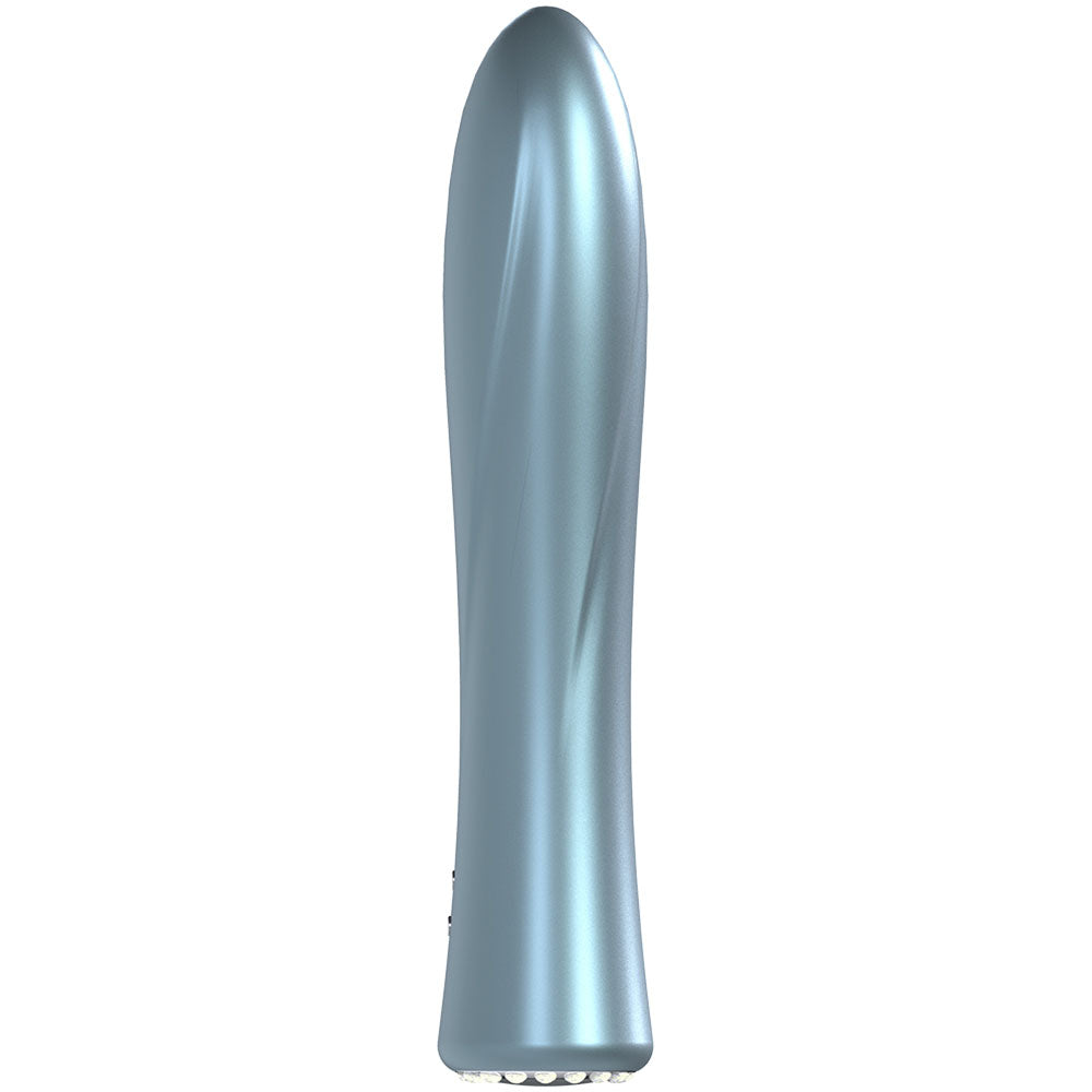LOVELINE La Perla II -  - Pearlescent  19.2 cm USB Rechargeable Vibrator close-up view
