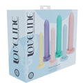 LOVELINE PelviFit Expanding Vaginal Dilator -  Vaginal Dilators - Set of 6 Sizes in pastel colors.