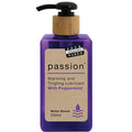 Four Seasons Passion - Warming & Tingling Water Based Lubricant with Peppermint Oil - 200 ml in a bottle.