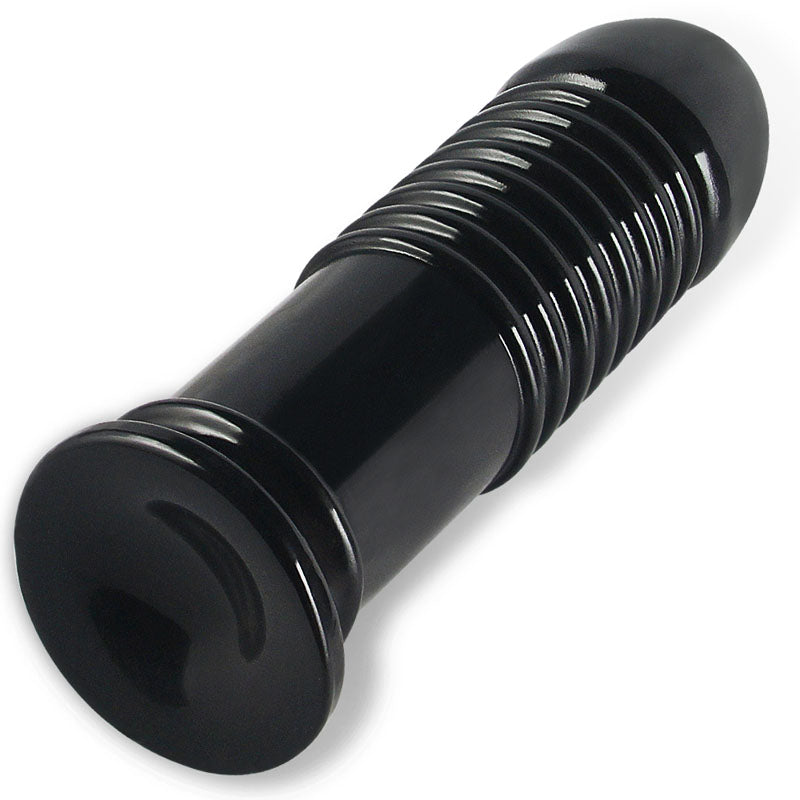 King Sized 8'' Anal Bumper - 22.5 cm Mega Butt Plug for thrilling anal pleasure and stimulation.