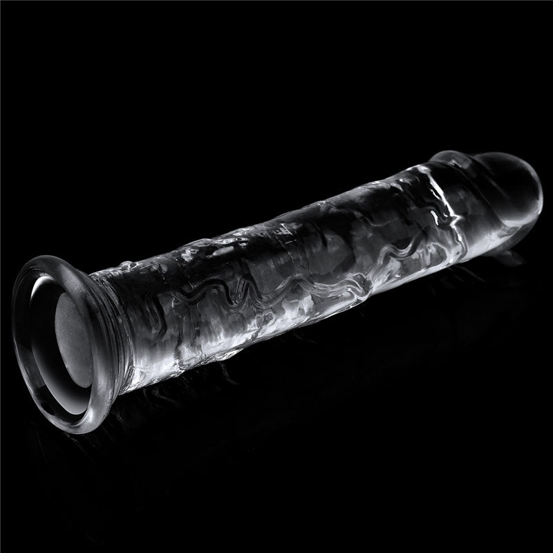 Flawless Dildo 7'' -  17.8 cm Dong, translucent design, perfect for intimate essentials for her, enhancing pleasure.