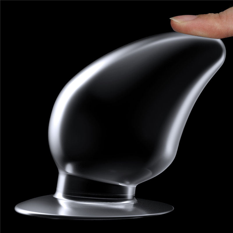 Flawless  Anal Plug 4.5'' -  11.5 cm Butt Plug, a clear skin-safe butt plug for intimate pleasure and erotic fantasies.