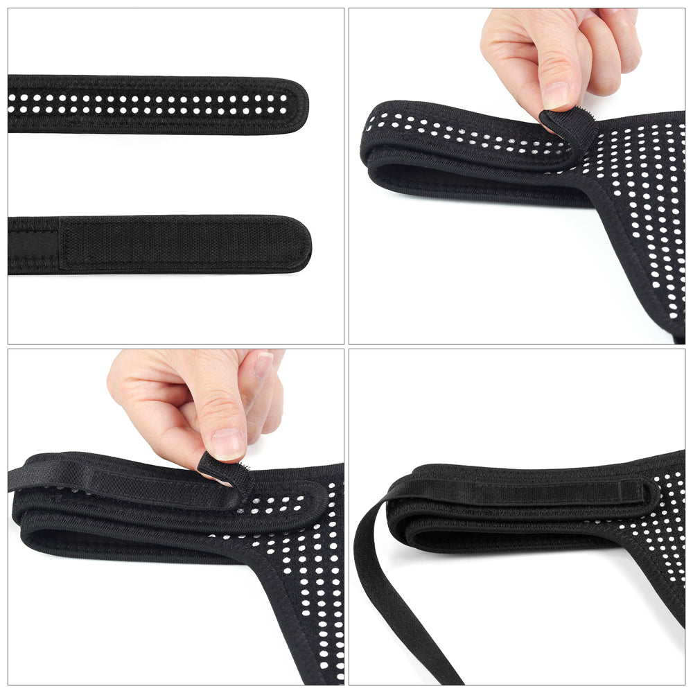 Ingen Easy Strap-On Harness -  Adjustable Strap-On Harness (No Probe Included) showing adjustable velcro straps for a perfect fit.