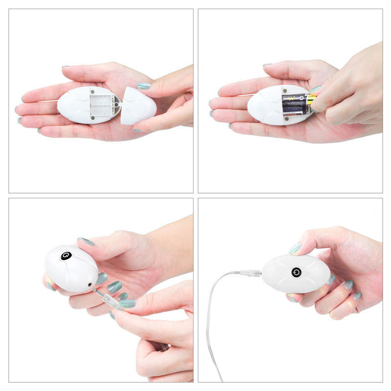 Ingen Vibrating Easy Strap-On Set -  17.8 cm (7'') Vibrating Strap-On