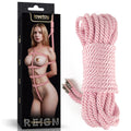 Rebellion Reign Silky Bondage Rope -  -  Bondage Rope - 10 metre length with model showcase in packaging.