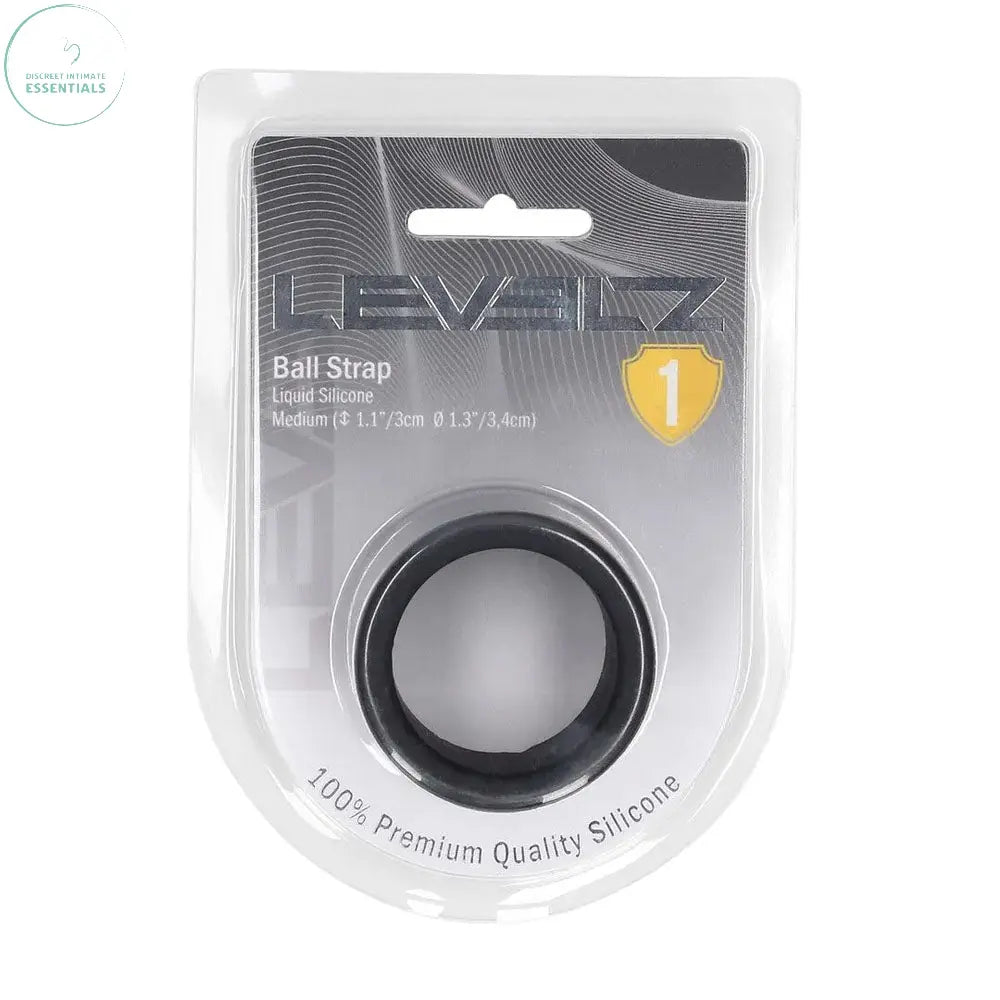 Affordable quality LEVELZ Liquid Silicone Ball Strap - M -  -  Ball Strap  from Shots Toys by Discreet Intimate Essentials with Discreet Delivery 