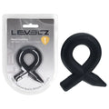 LEVELZ Pencil Liquid Silicone Cock Ring -  Cock Ring in packaging showcasing its premium silicone quality.