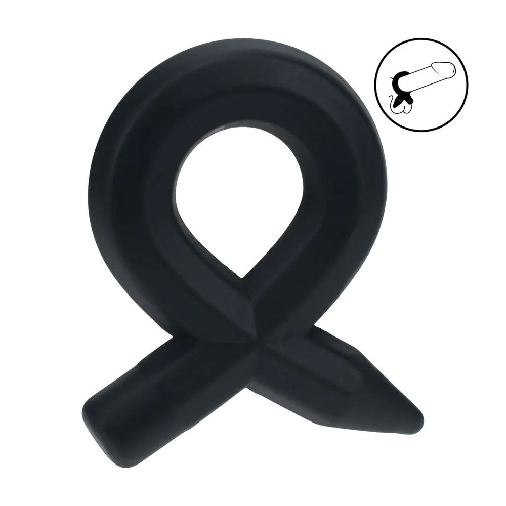 LEVELZ Pencil Liquid Silicone Cock Ring -  Cock Ring for enhanced performance and comfort during intimate moments.