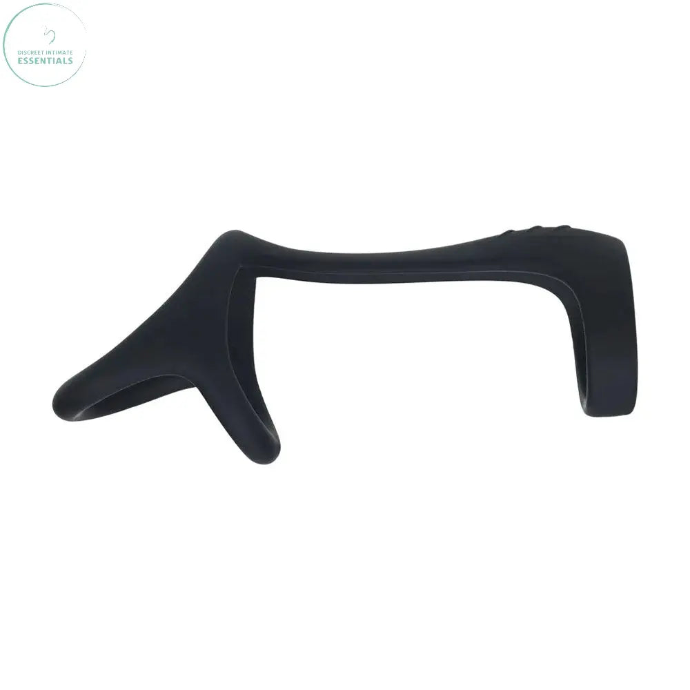 Affordable quality LEVELZ Tri O Silicone Shaft Cock & Ball Ring -  Cock & Balls Ring  from Shots Toys by Discreet Intimate Essentials with Discreet Delivery 