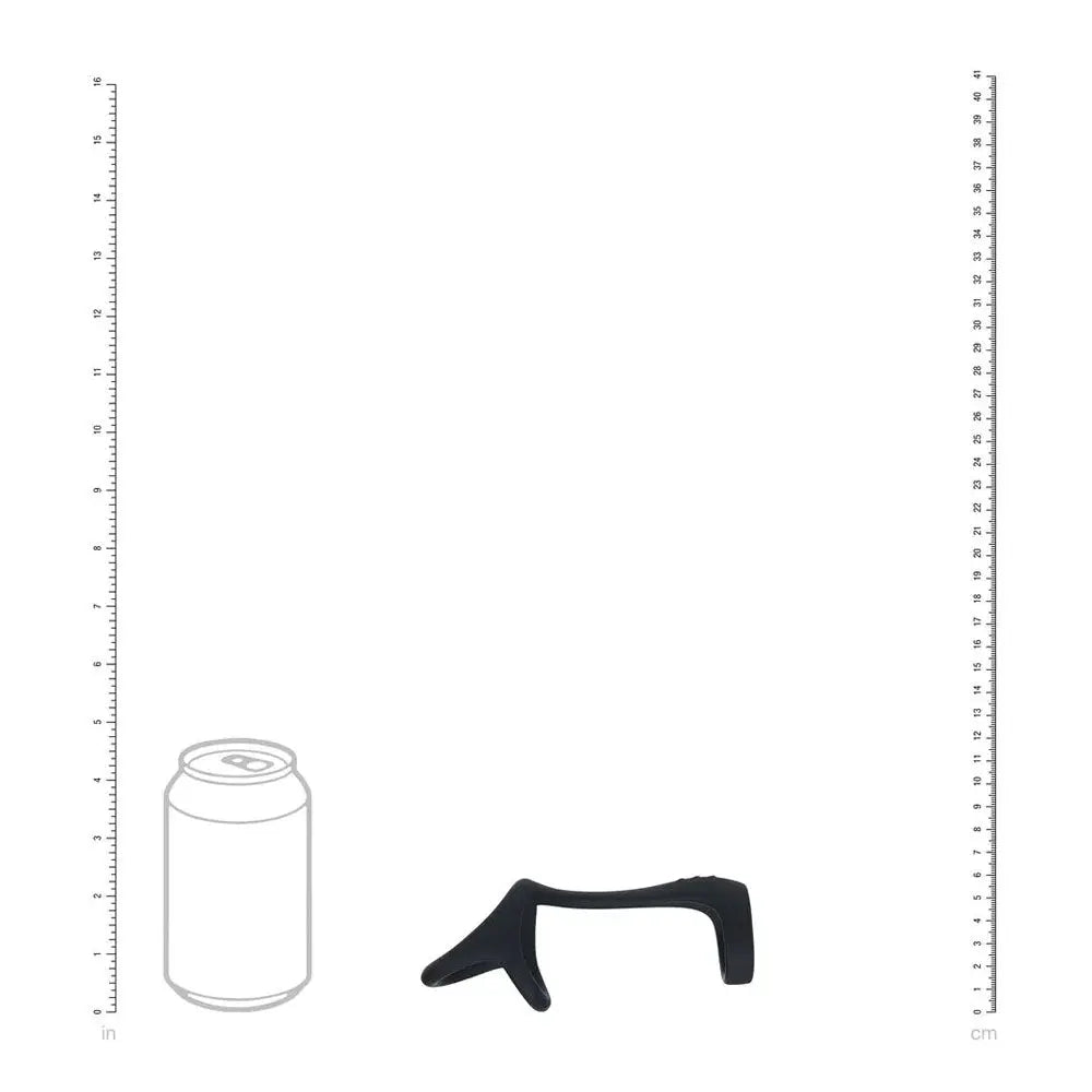 LEVELZ Tri O Silicone Shaft Cock & Ball Ring -  Cock & Balls Ring Shots Toys Discreet Intimate Essentials.