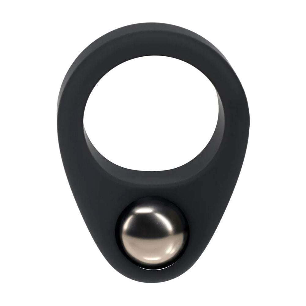LEVELZ Single Weighted Ball Cock Ring -  -  Weighted Cock Ring in sleek silicone design with internal weight.