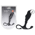 LEVELZ Rippled with Hard Loop Prostate Massager - Large - Large Prostate Massager in premium silicone packaging