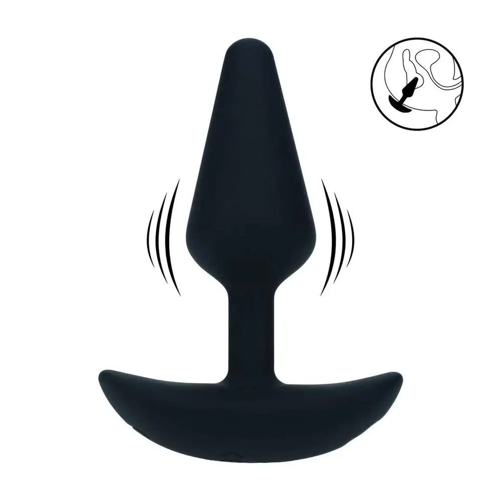 LEVELZ Classic Vibrating Silicone Anal Plug - Small -  Small USB Rechargeable Butt Plug Shots Toys Discreet Intimate Essentials.