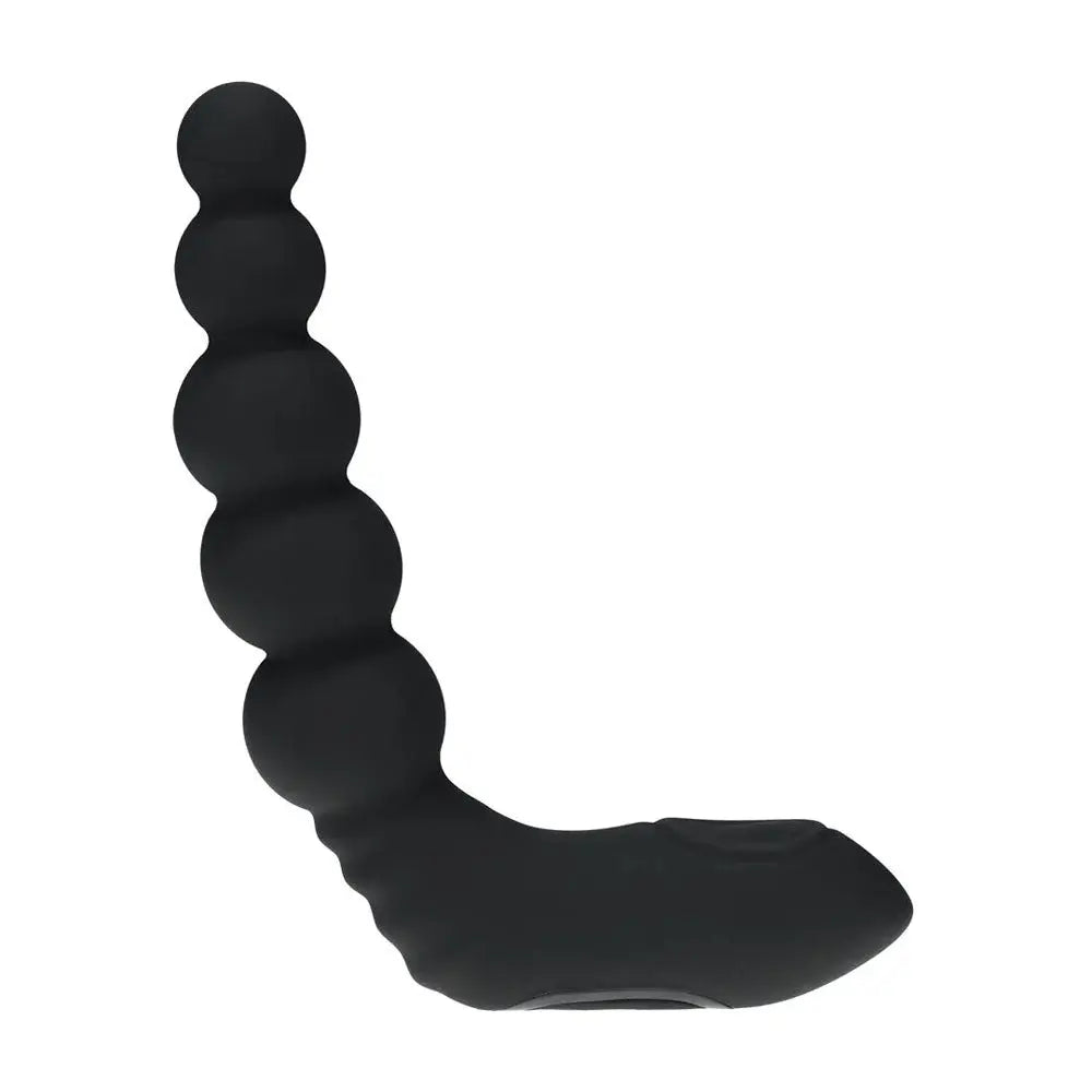 LEVELZ Rechargeable Beaded Prostate Massager -  USB Rechargeable Heating + Vibrating Prostate Massager Shots Toys Discreet Intimate Essentials.