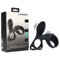 LEVELZ Vibrating Cock & Ball Ring with Shaft Loop -  USB Rechargeable Vibrating Cock & Ball Rings Shots Toys Discreet Intimate Essentials.