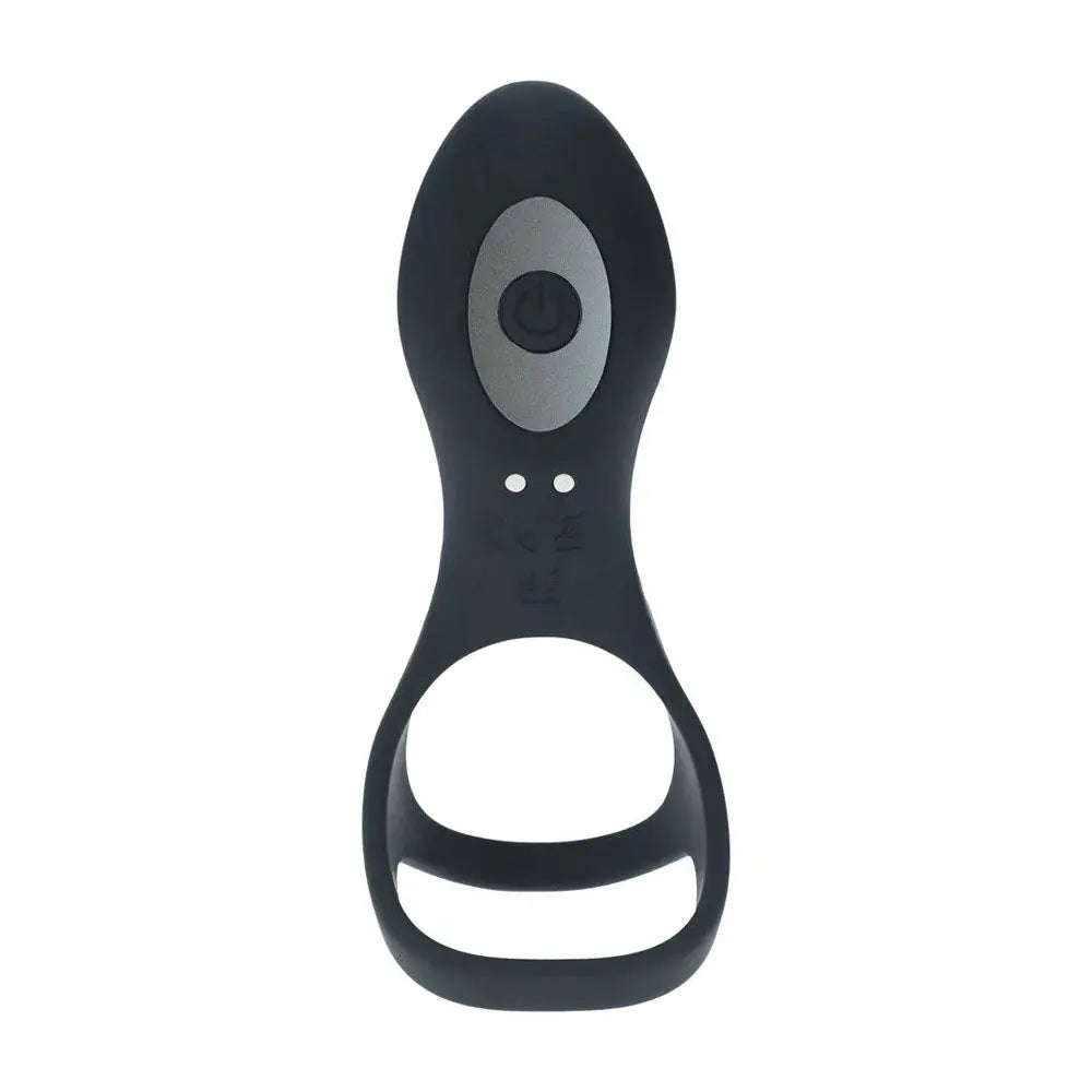 LEVELZ Vibrating Cock & Ball Ring with Shaft Loop -  USB Rechargeable Vibrating Cock & Ball Rings Shots Toys Discreet Intimate Essentials.