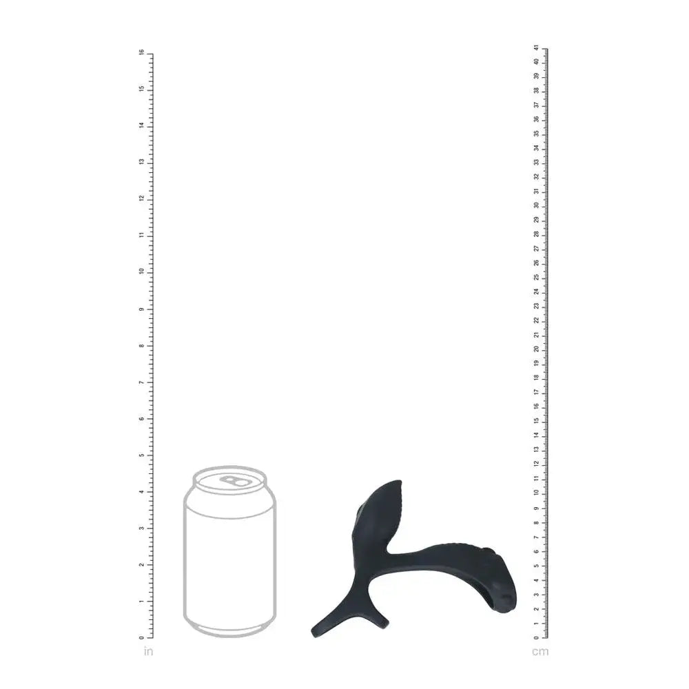 LEVELZ Vibrating Cock & Ball Ring with Shaft Loop -  USB Rechargeable Vibrating Cock & Ball Rings Shots Toys Discreet Intimate Essentials.