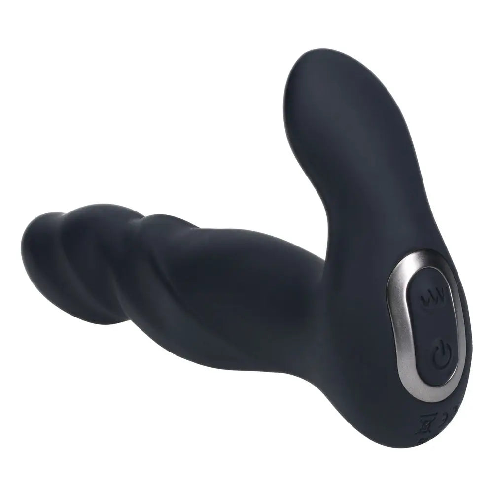 LEVELZ Vibrating & Thrusting Silicone Prostate Massager -  14.7 cm USB Rechargeable Thrusting Prostate Massager Shots Toys Discreet Intimate Essentials.