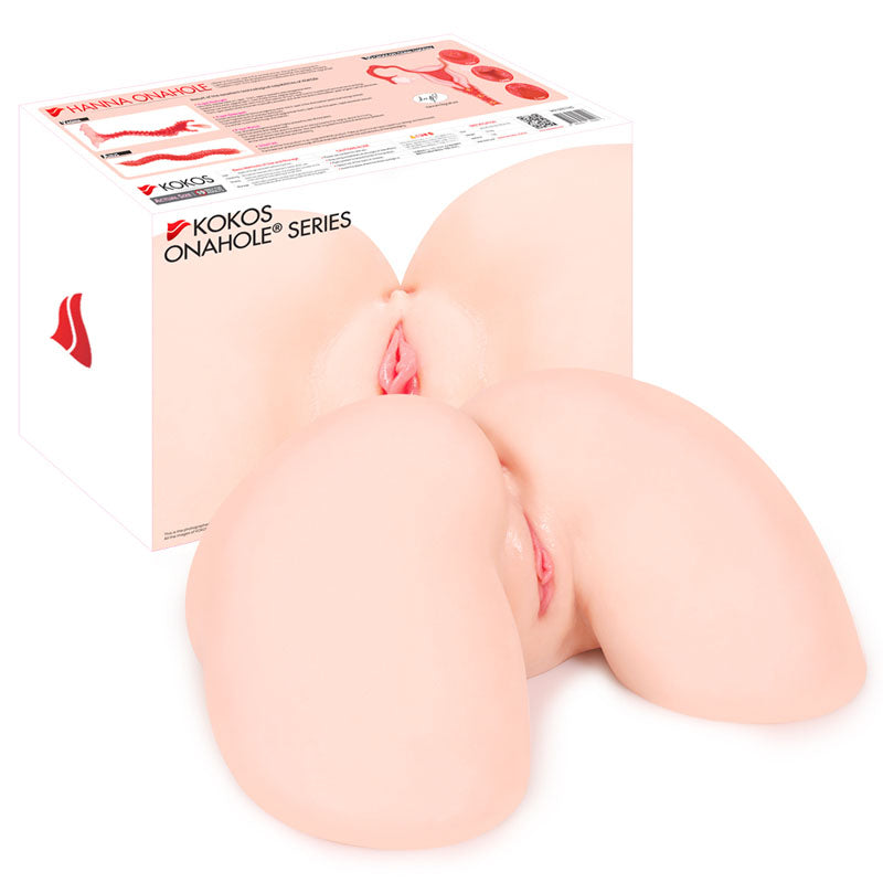 Kokos Big Hip Hanna 002 -  Doggy Style Masturbator, realistic design, adult novelty product from Kokos Onahole series.