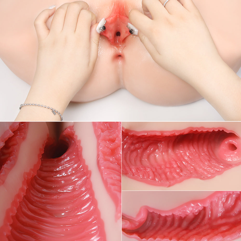 Kokos Big Hip Vanilla 004 -  Missionary Style Masturbator showcasing realistic detail and texture for enhanced pleasure.