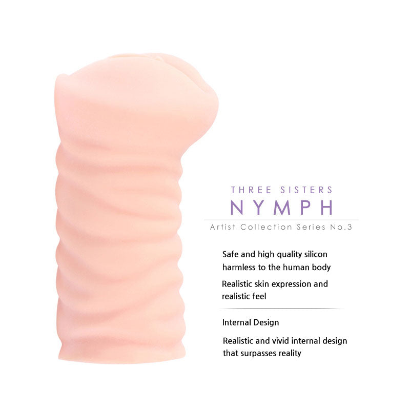 Kokos Three Sisters - Nymph - Vagina Stroker with realistic design for intimate essentials.