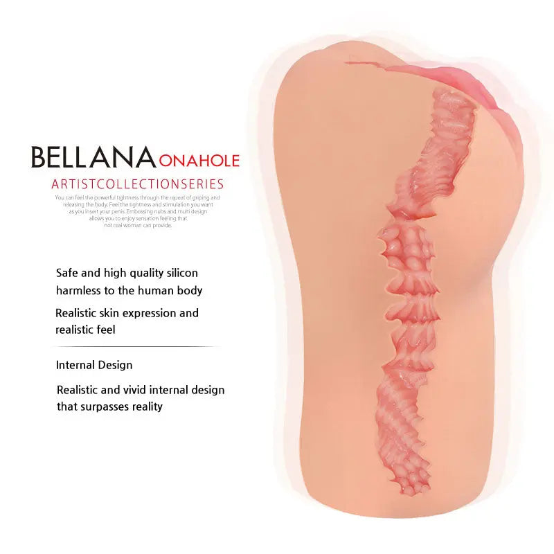 Kokos Bellana Onahole -  Dual Layer Vagina Stroker Kokos Discreet Intimate Essentials.