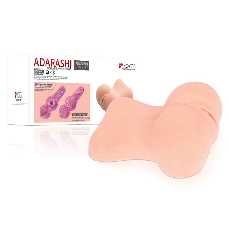 Kokos Mini Adarashi 1 -  Mini Doggy-Style Masturbator, realistic design for enhanced pleasure and intimacy.
