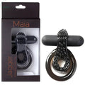 Affordable quality Maia Jagger -  USB Rechargeable Vibrating Cock & Ball Ring  from Maia Toys by Discreet Intimate Essentials with Discreet Delivery 